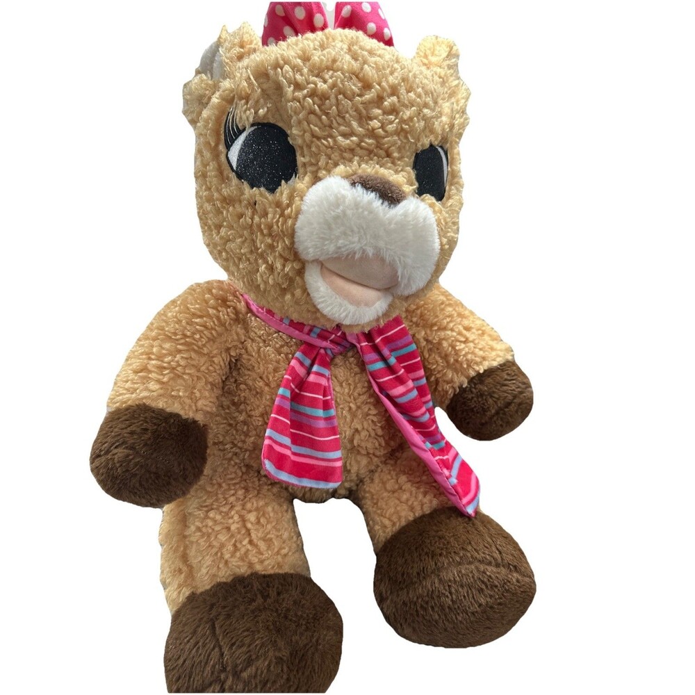 Rudolph The Red Nose Reindeer HUGE Clarice 28” Plush! Dan Dee Sherpa Stuffed